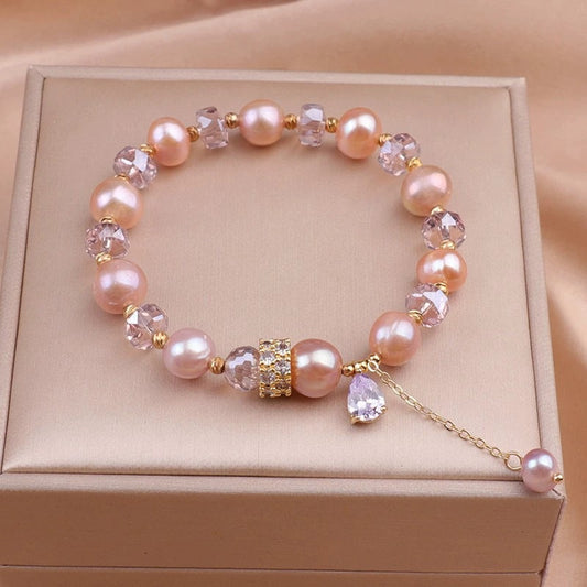 Fashionable, Minimalist, and Stylish Freshwater Pearl Bracelet: Creative, Versatile, and Sophisticated—Perfect for Instagram